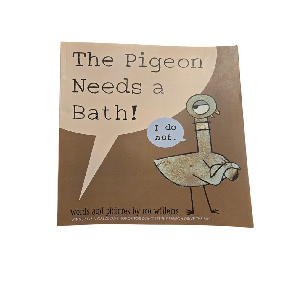 The pigeon needs a bath! By Mo Willems 9781338184327 scholastic